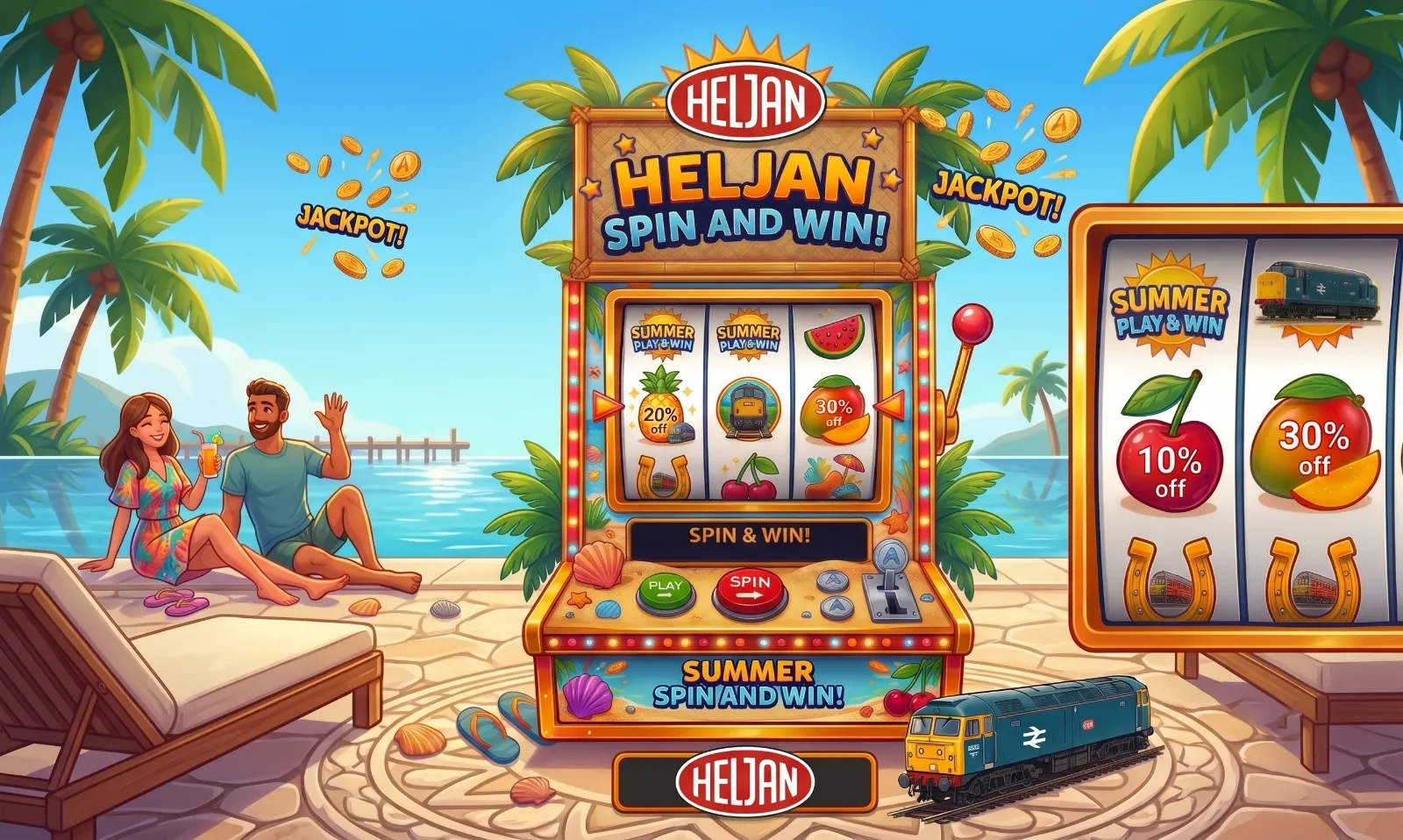 Try your luck in Heljan's Summer Play & Win Competition!