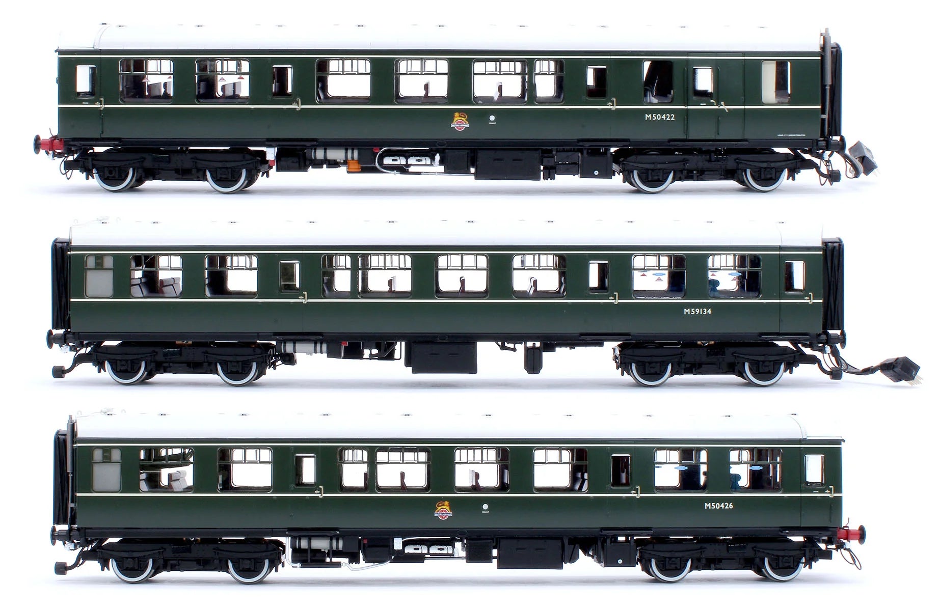 Class 104 - BR Green (Early) - M50422+M59134+M50426 - OO Scale