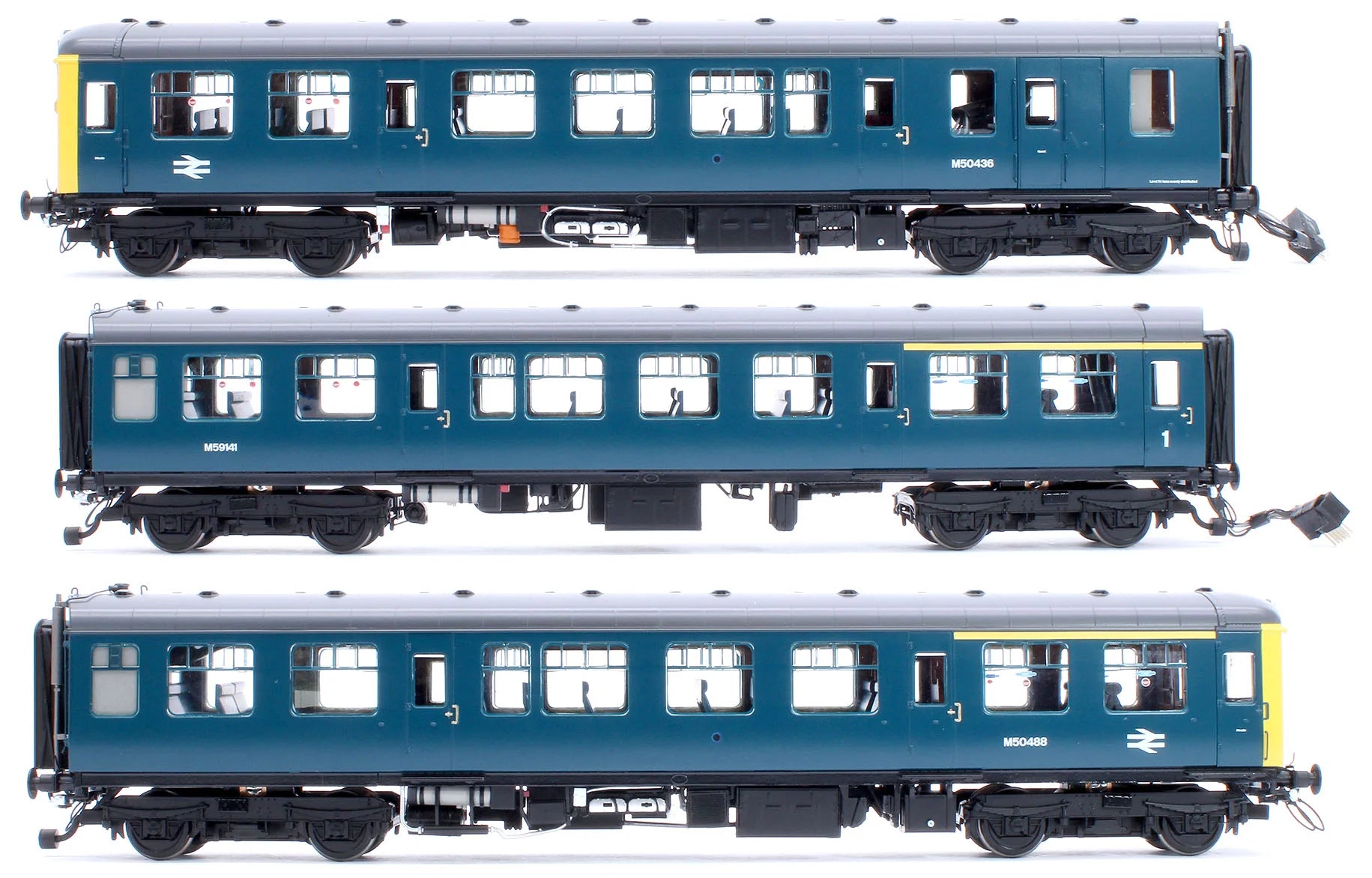 Class 104 - BR Blue - M50436+M59141+M50488 - OO Scale