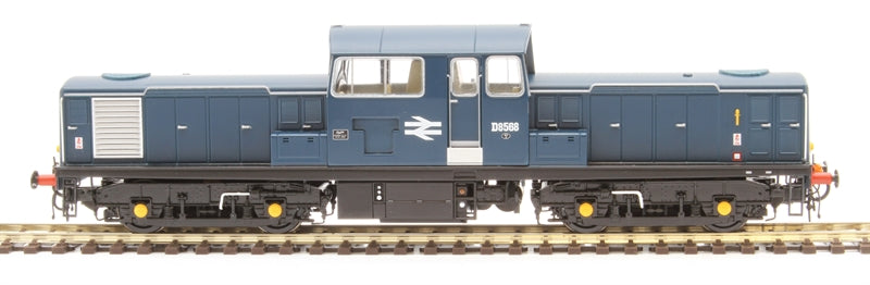 Class 17 - BR Blue (Small Yellow Panels) - D8568 - OO Scale