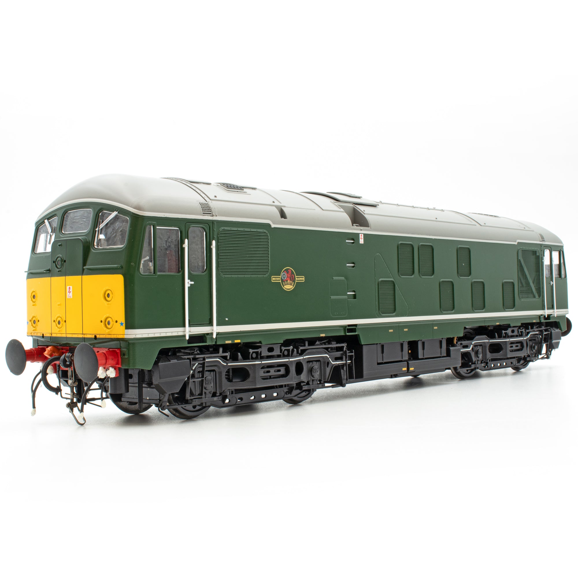 Class 24 - BR Green (Yellow Panels) - Unnumbered - O Scale