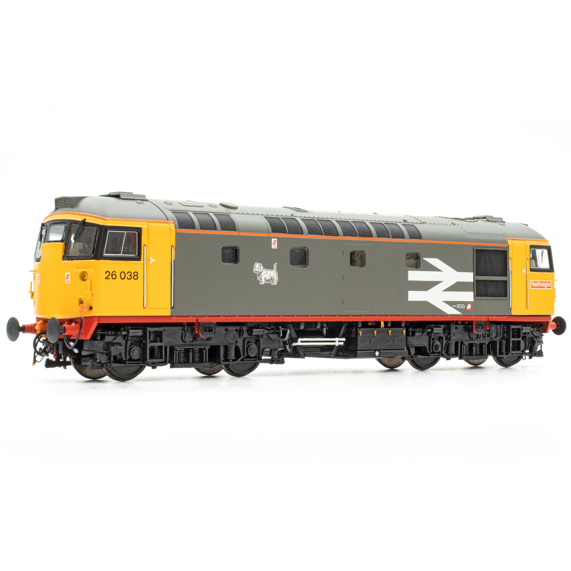 Class 26 - Railfreight Red Stripe - 26038 - OO Scale