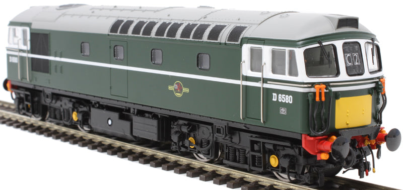 Class 33 - BR Green (Small Panels) - D6580 - OO Scale