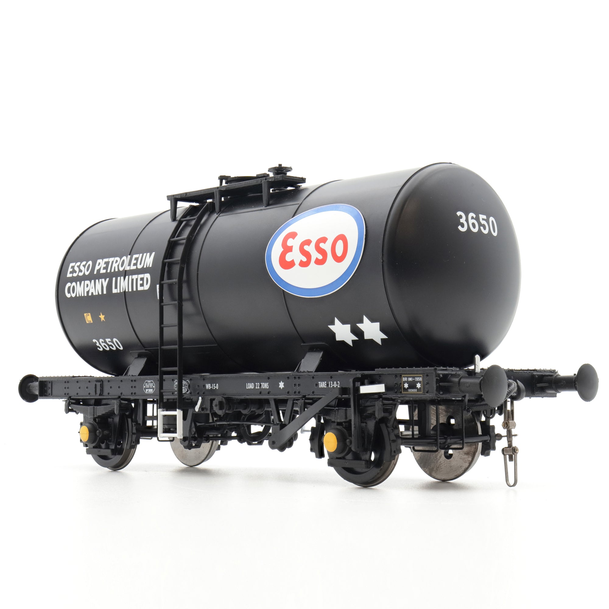 35T 'B' Tank - Esso Black - 3650 - O Scale