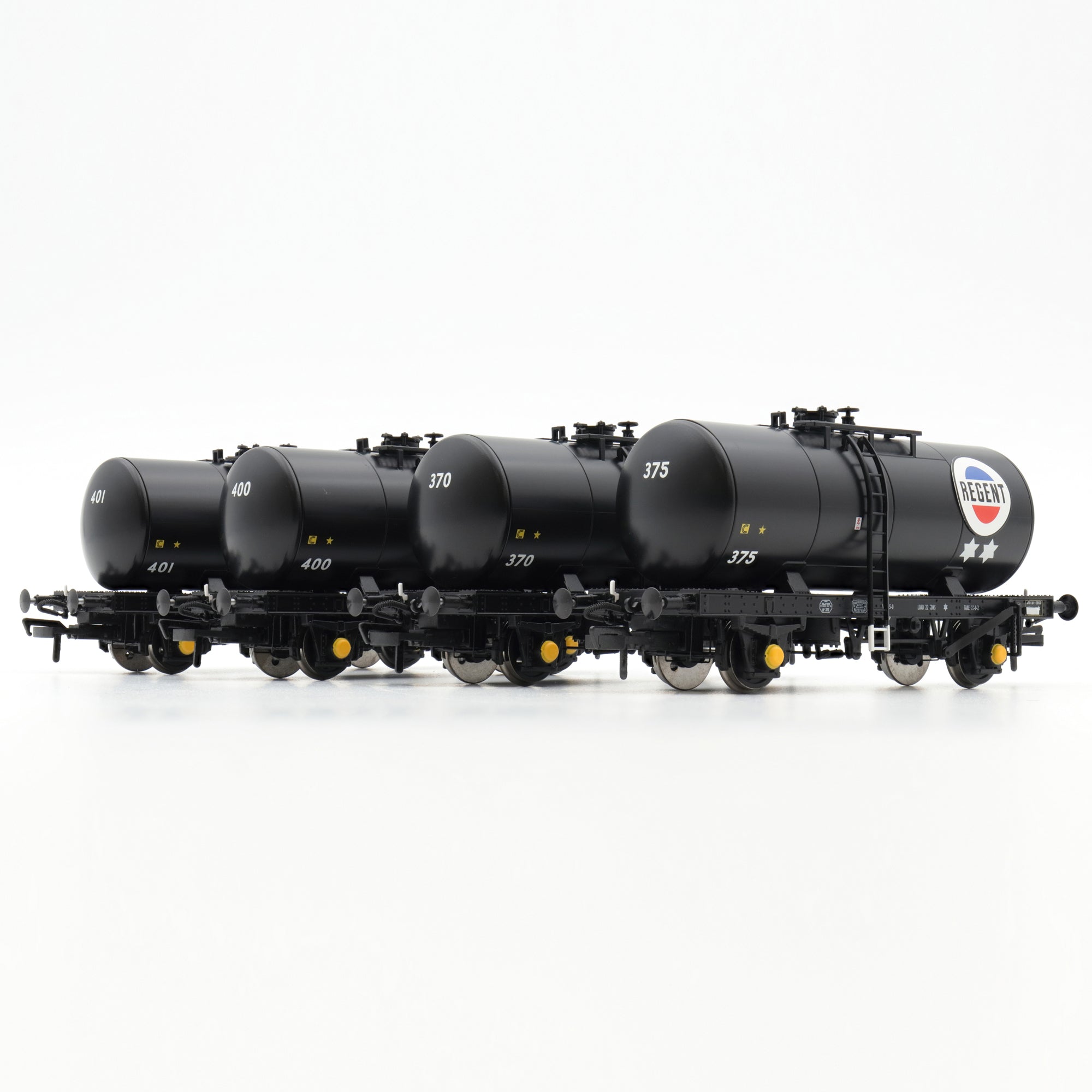 35T「B」タンク - リージェントオイル - 1パック - OOスケール - 4個セット