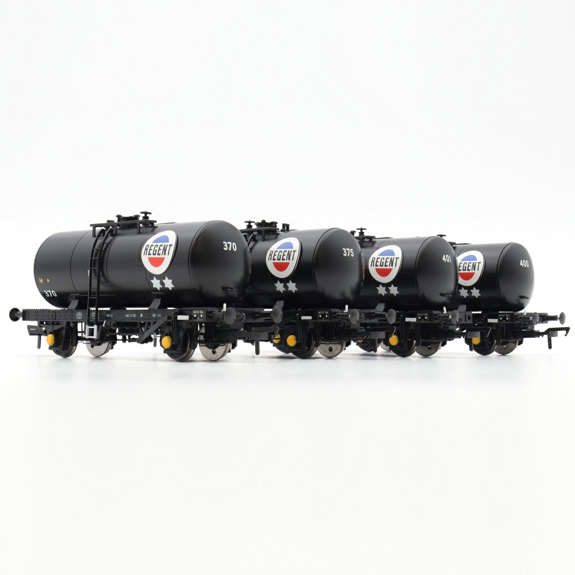 35T「B」タンク - リージェントオイル - 1パック - OOスケール - 4個セット