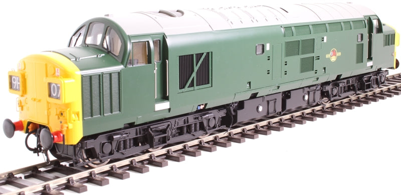 Class 37 - BR Green (Yellow Ends) - Unnumbered - O Scale