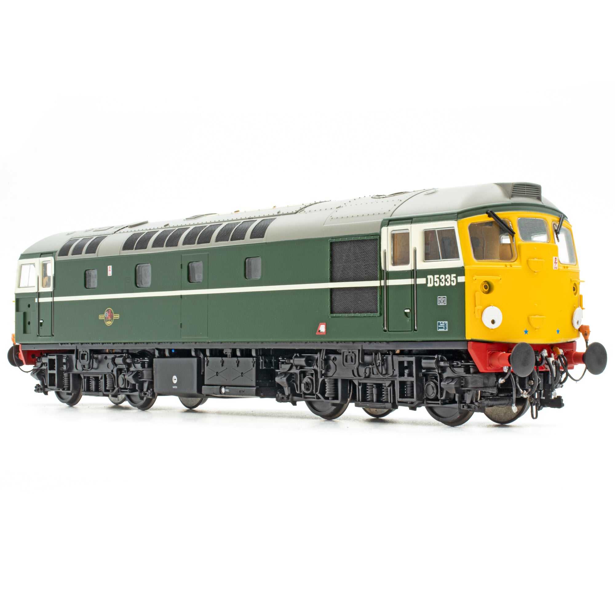 Class 26 - BR Green (Full Yellow Ends) - D5335 - OO Scale