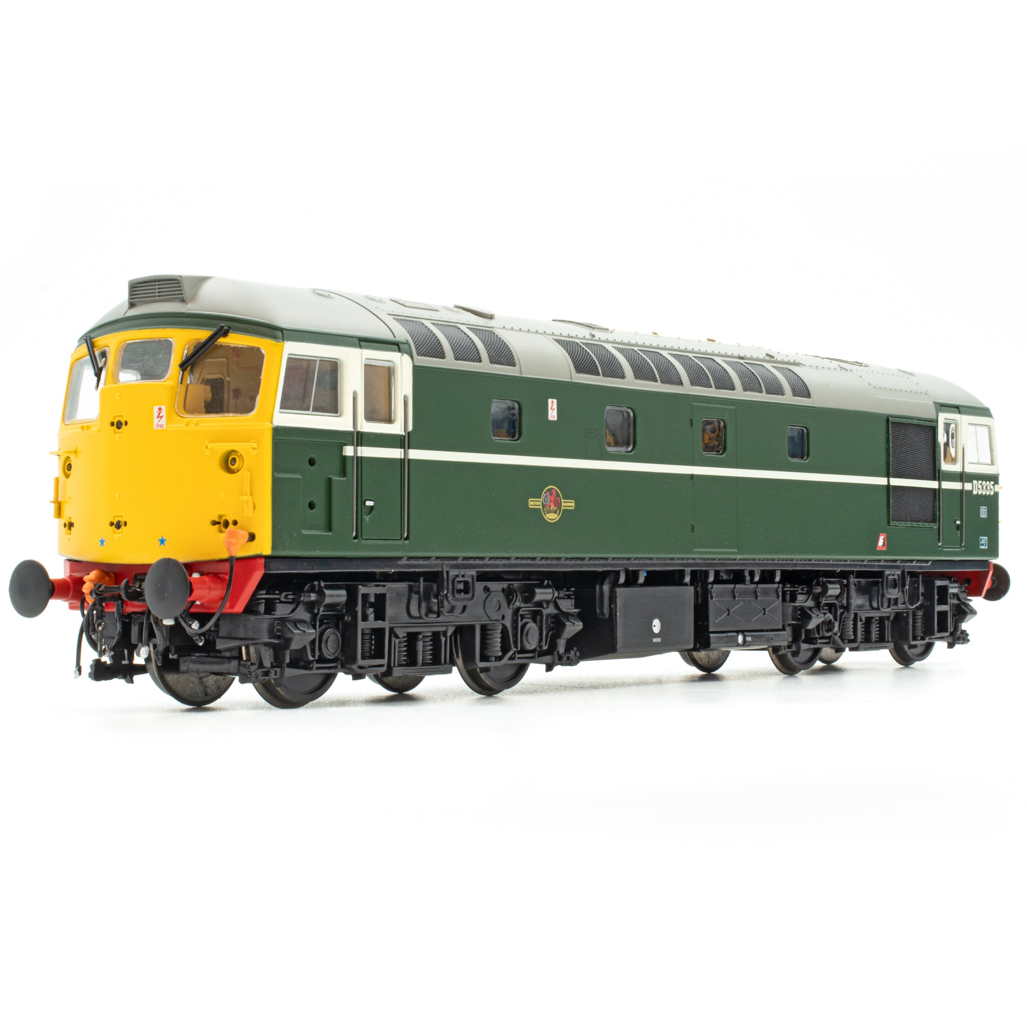 Class 26 - BR Green (Full Yellow Ends) - D5335 - OO Scale