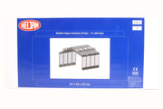 Modern Diesel Depot Extension (4 Bay) Kit - O Scale