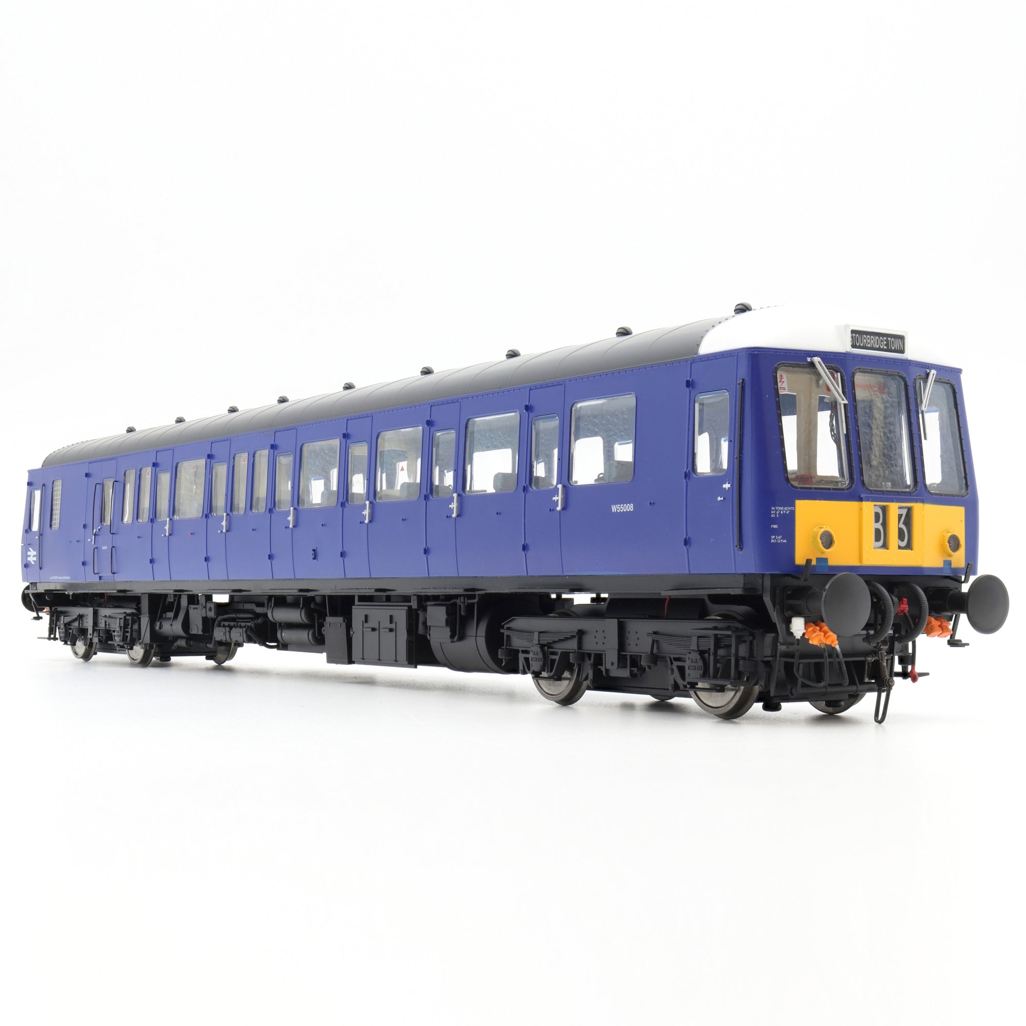 Class 122 - BR Blue - W55008 - O Scale