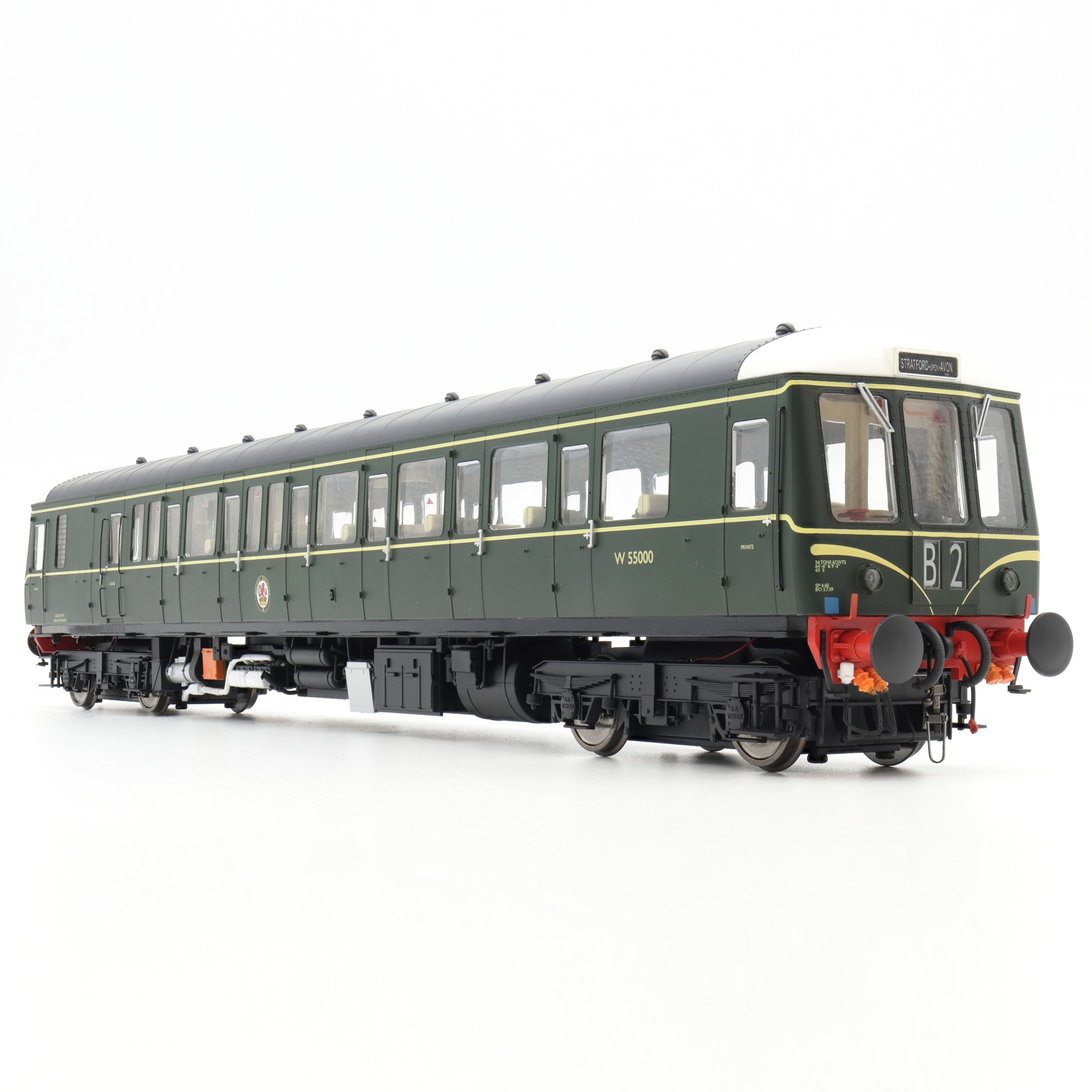 クラス122 - BRグリーン - W55000 - Oスケール