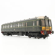 クラス122 - BRグリーン - W55017 - Oスケール - ウェザリング済み