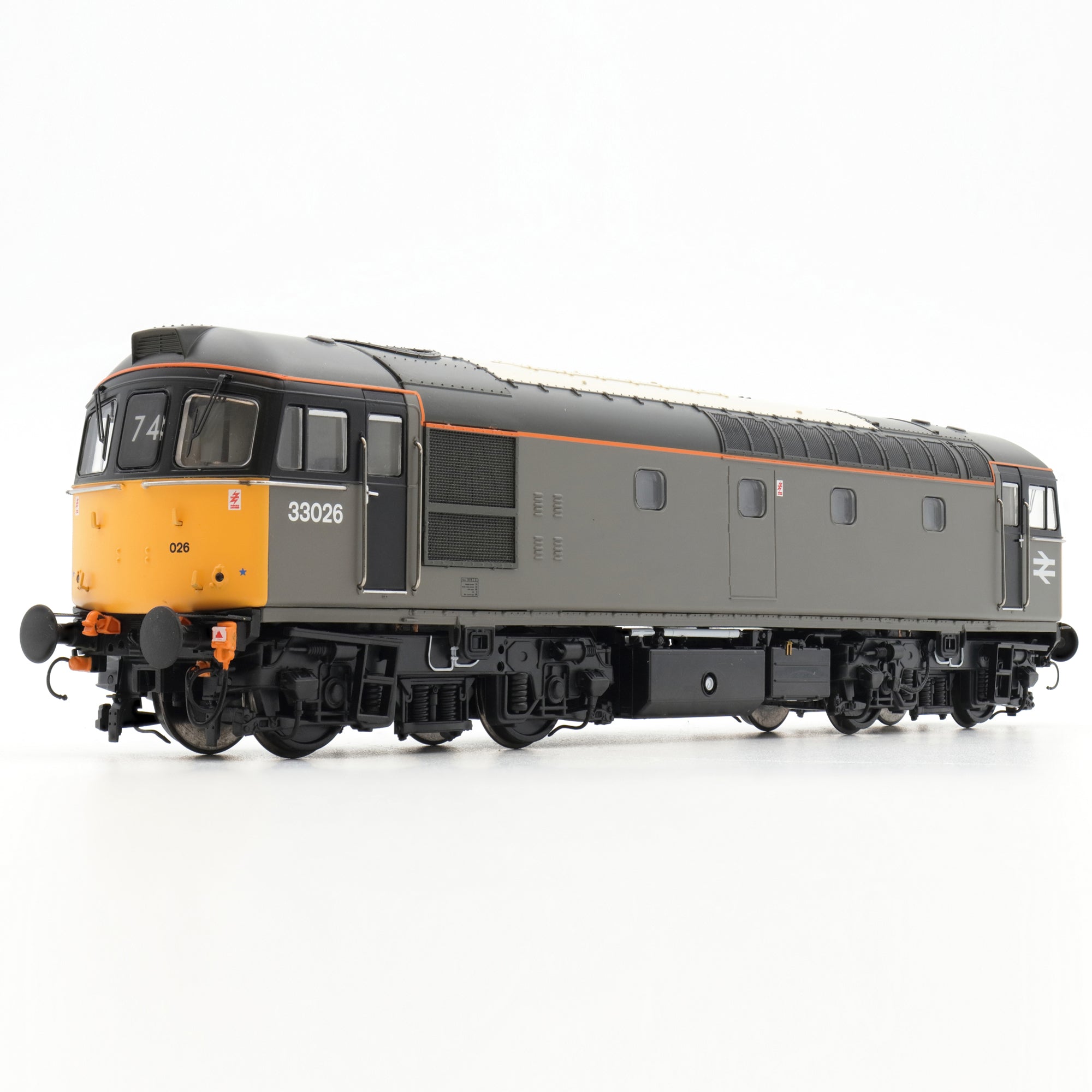 Class 33 - BR Departmental Grey - 33026 - OO Scale