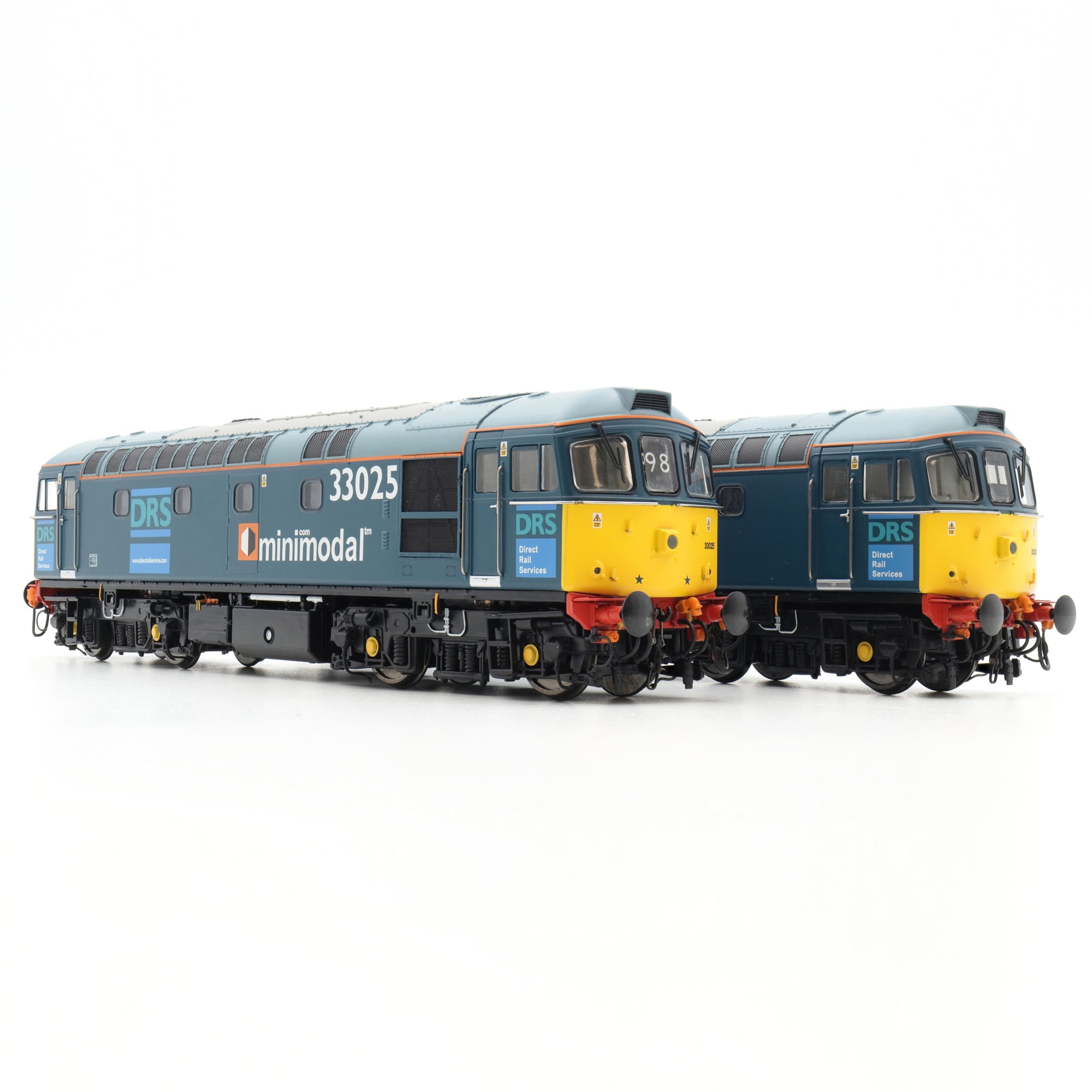 Class 33 - DRS - 33025 + 33030 - OO Scale - Twin Pack