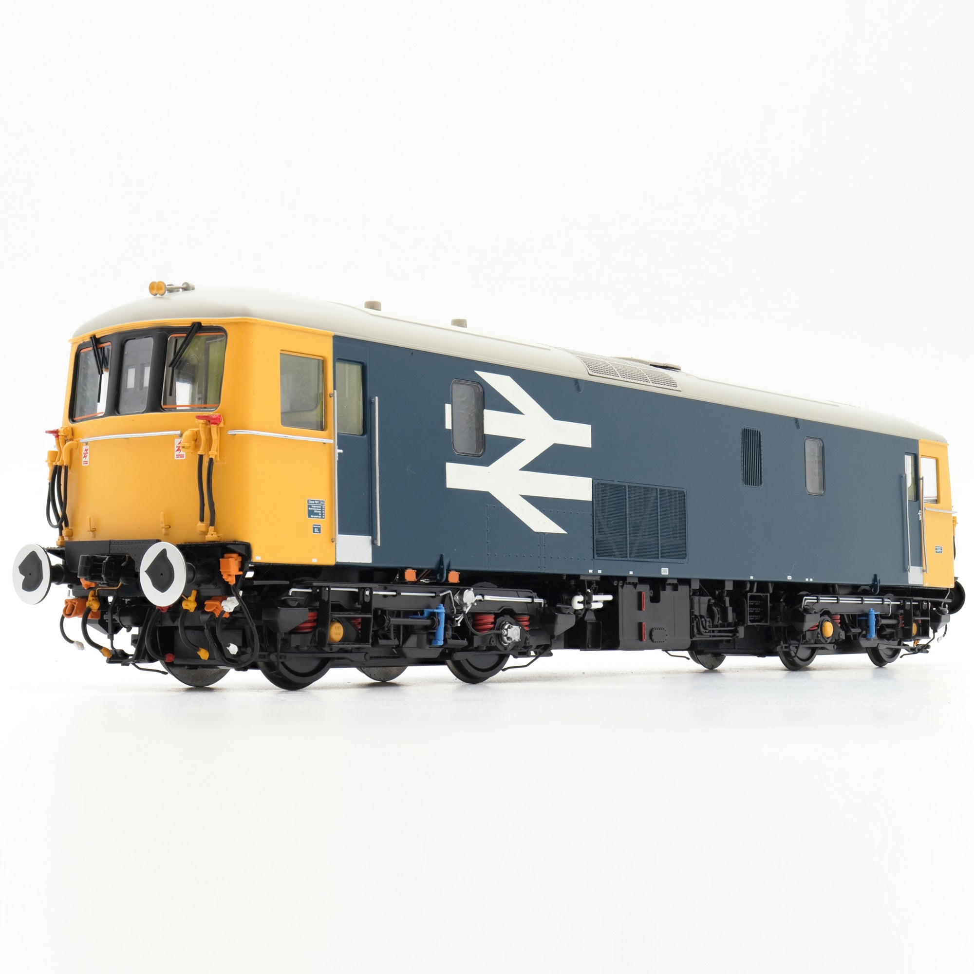 Class 73 - BR Large Logo Blue - Unnumbered - O Scale