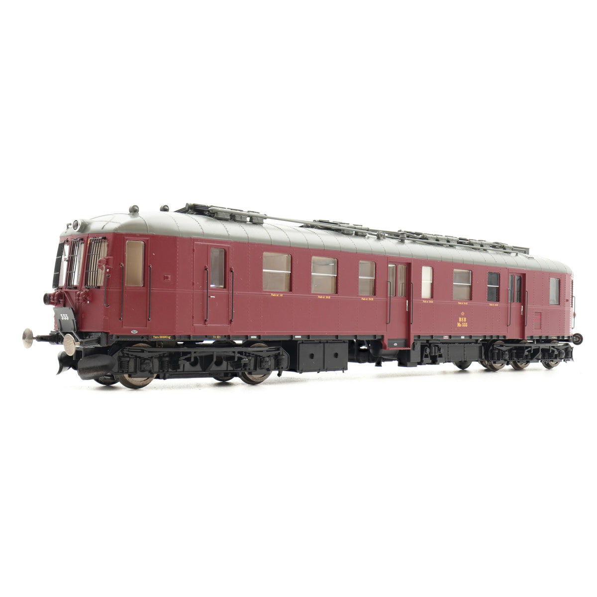 DSB MO - Nittet 500 - 555 - HOゲージ - DCCサウンド搭載（交流）
