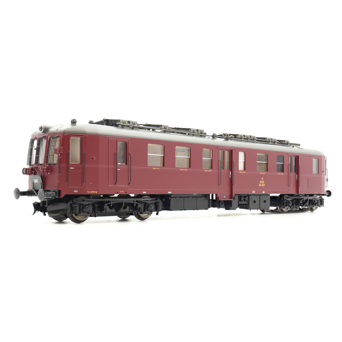 DSB MO - 4軸 - 567 - HOゲージ - DCCサウンド搭載（交流）