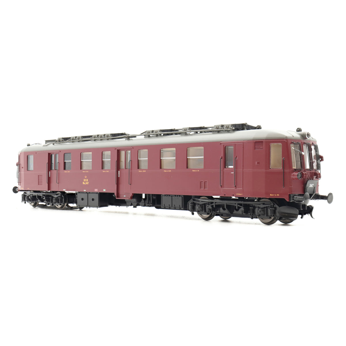 DSB MO - 4軸 - 567 - HOゲージ - DCCサウンド搭載（交流）
