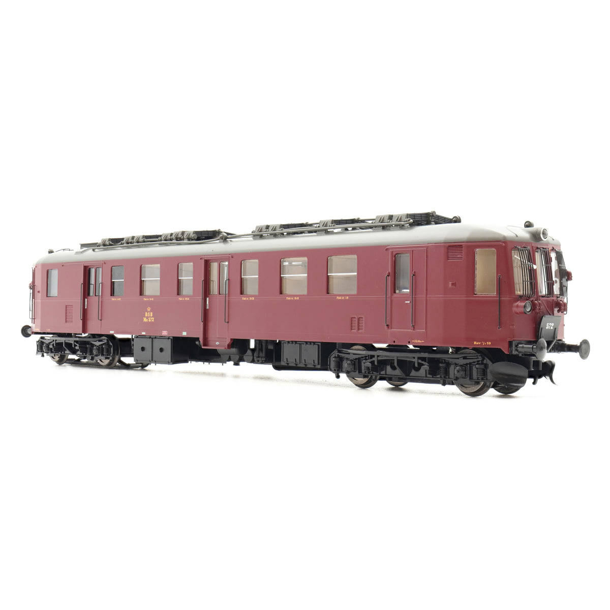DSB MO - 4軸 - 572 - HOスケール - DCCサウンド搭載（交流）