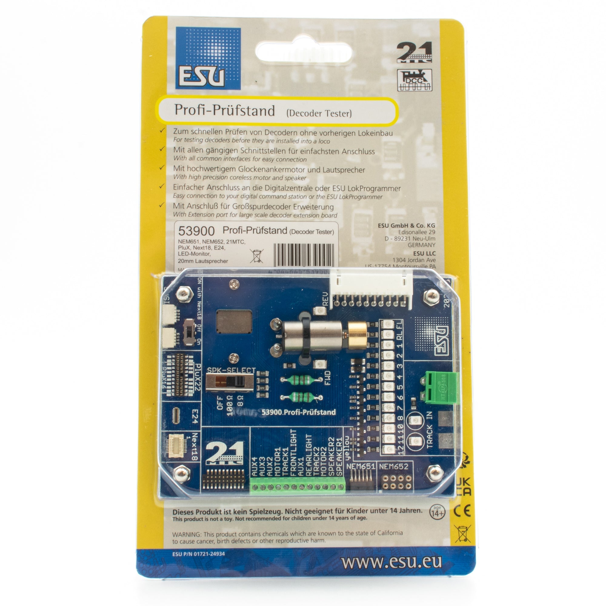 ESU 53900 Profi Decoder Tester