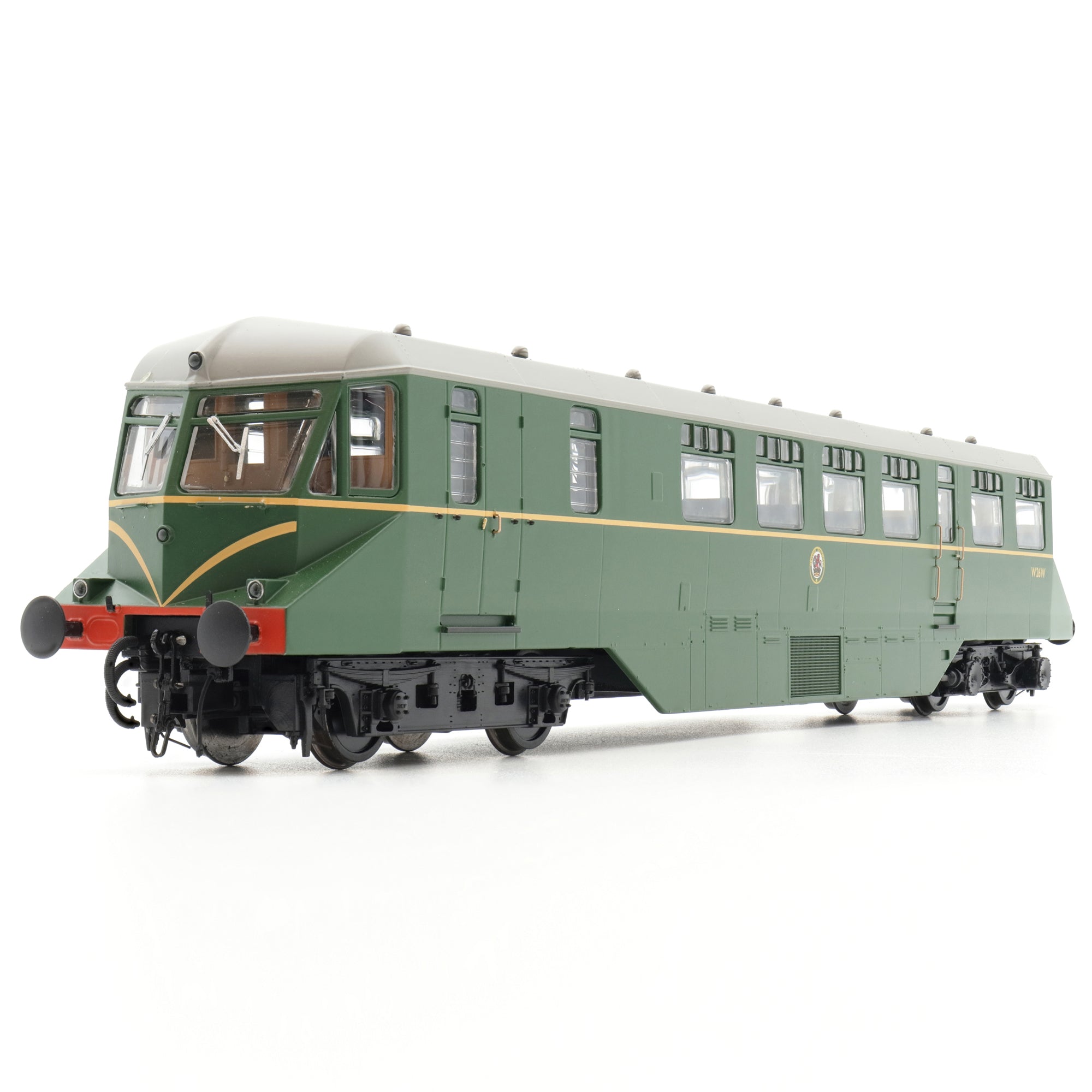 GWR AEC Railcar - BR Green - W26W - OO Scale