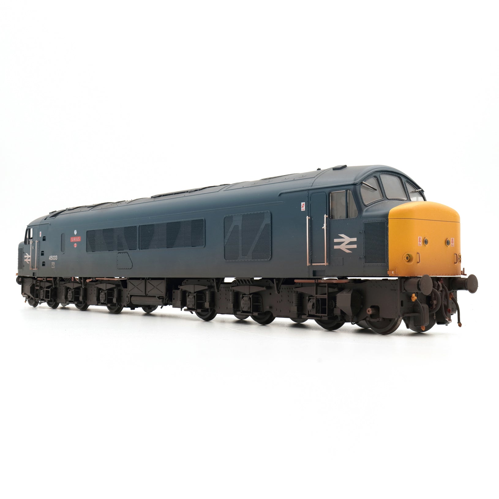 Class 45/0 - BR Blue - 45033 - O Scale - Weathered