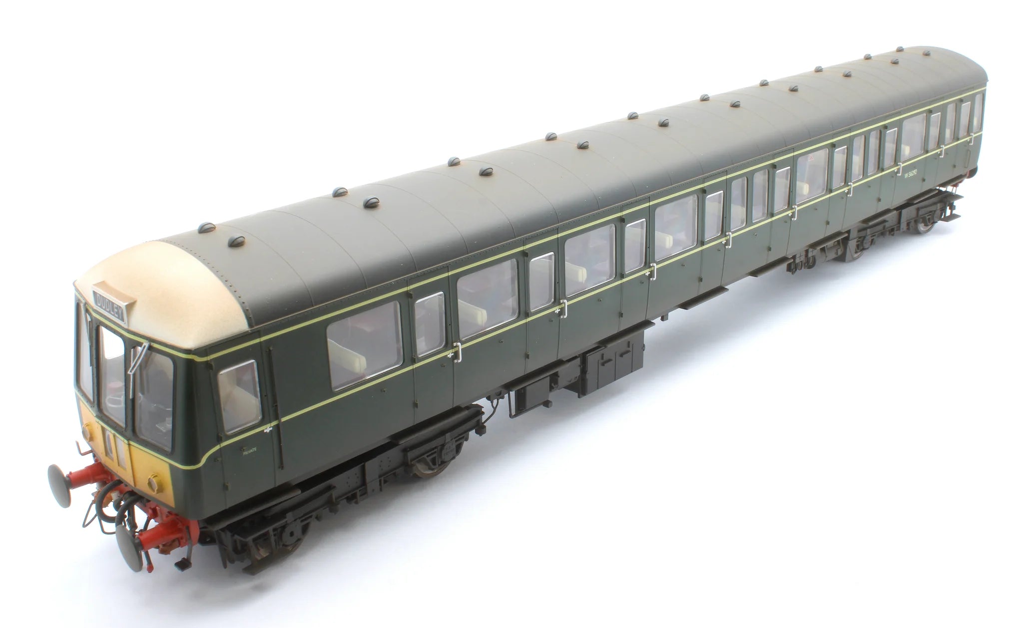 Class 150 - BR Green- Weathered-Green W56292- O Scale