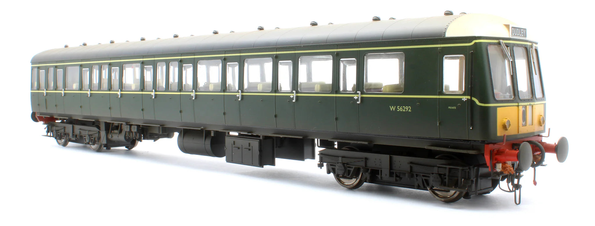 Class 150 - BR Green- Weathered-Green W56292- O Scale