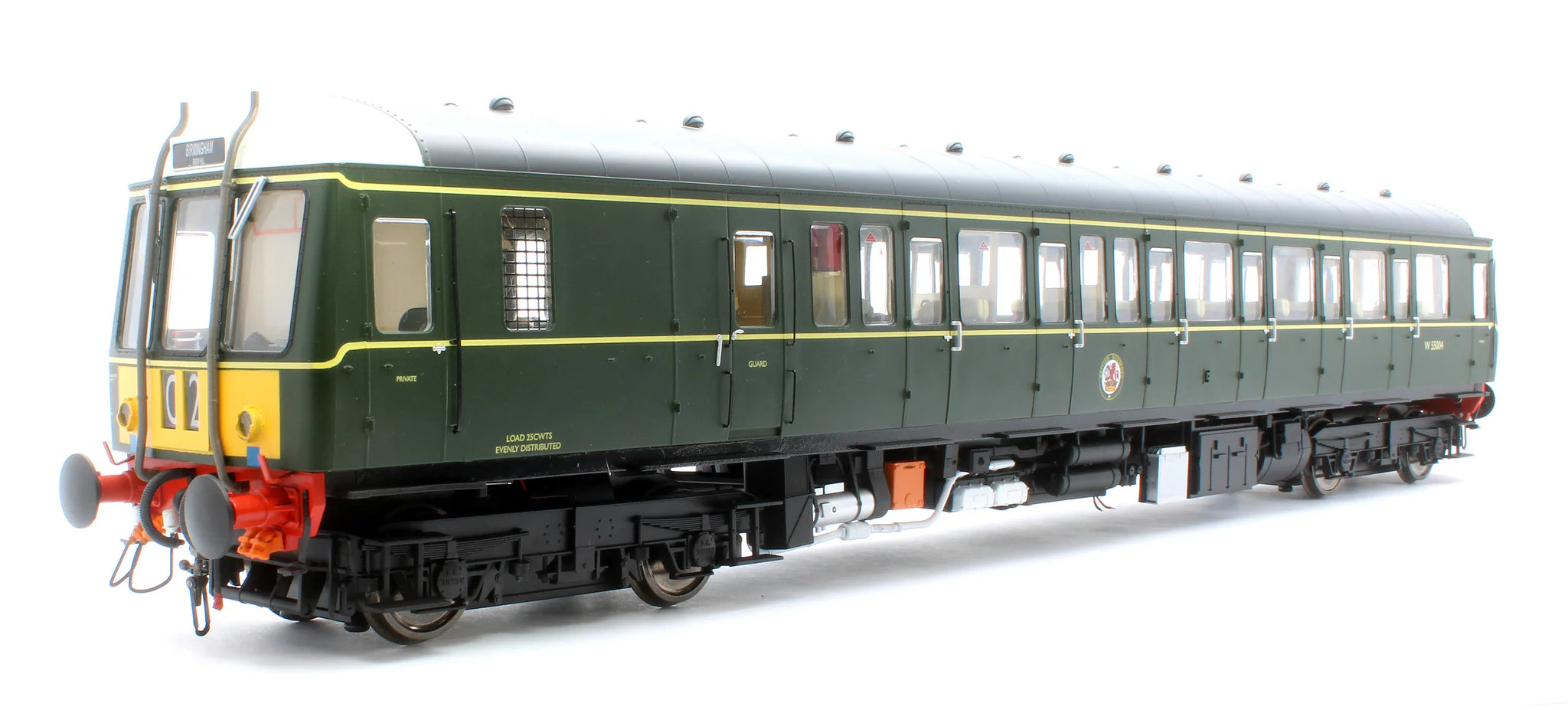 Class 122 - BR Green - W55004 - O Scale