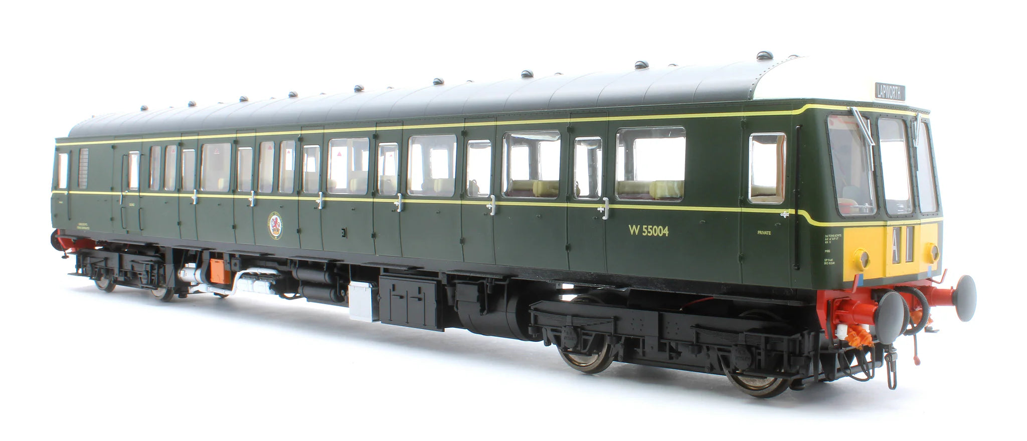 Class 122 - BR Green - W55004 - O Scale