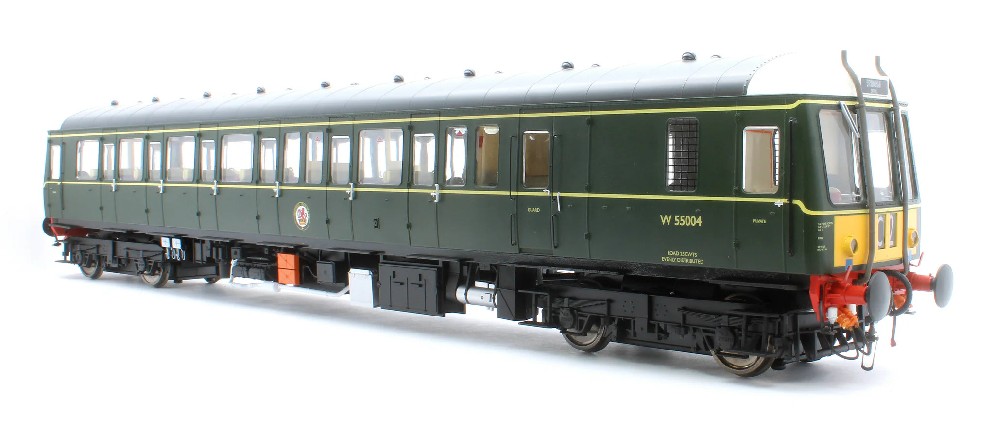 Class 122 - BR Green - W55004 - O Scale