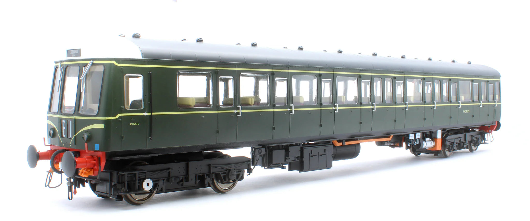 Class 150 - BR Green (Speed Whiskers) - W56299 - O Scale