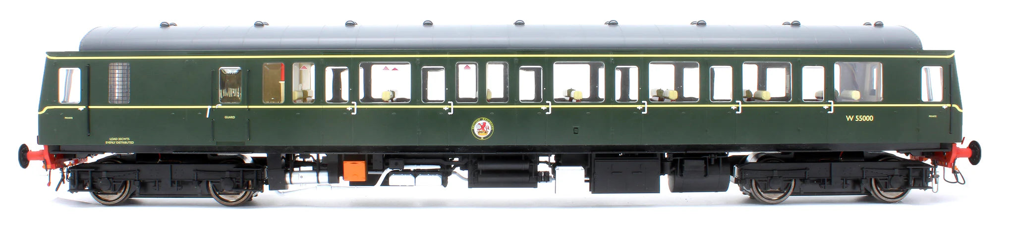 Class 122 - BR Green - W55000 - O Scale