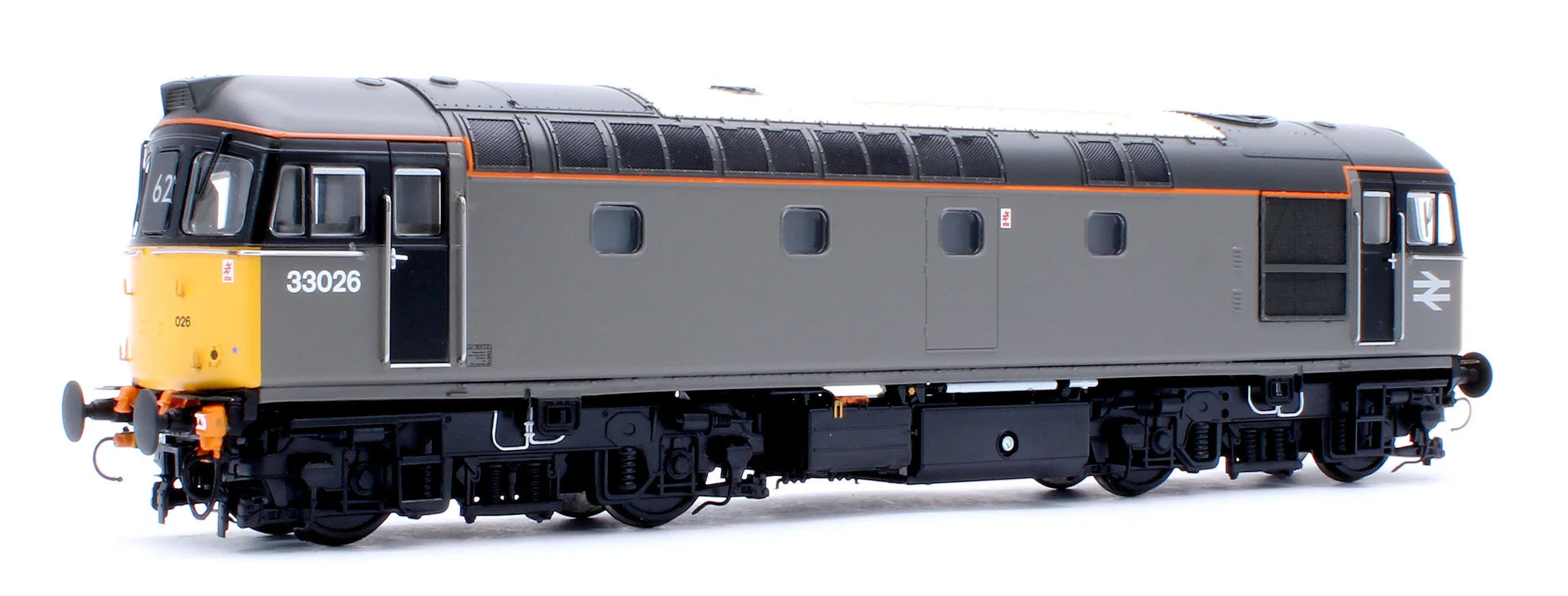 Class 33 - BR Departmental Grey - 33026 - OO Scale
