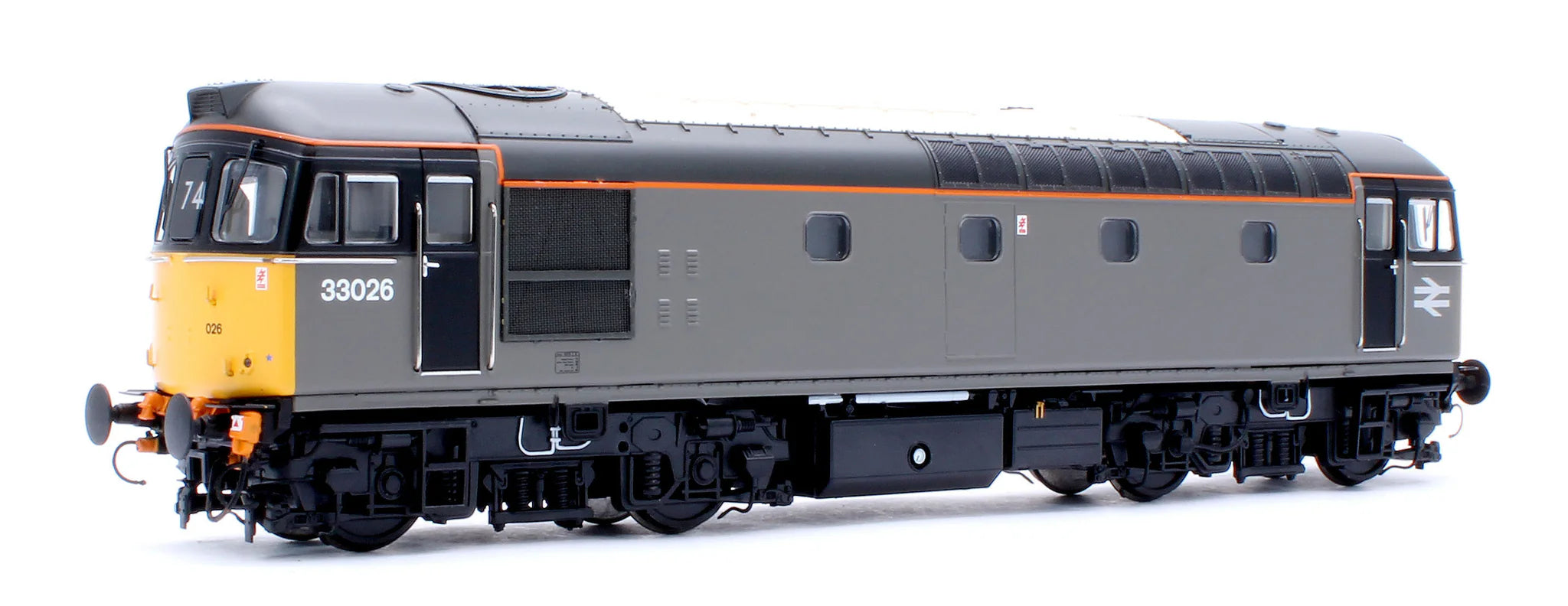 Class 33 - BR Departmental Grey - 33026 - OO Scale