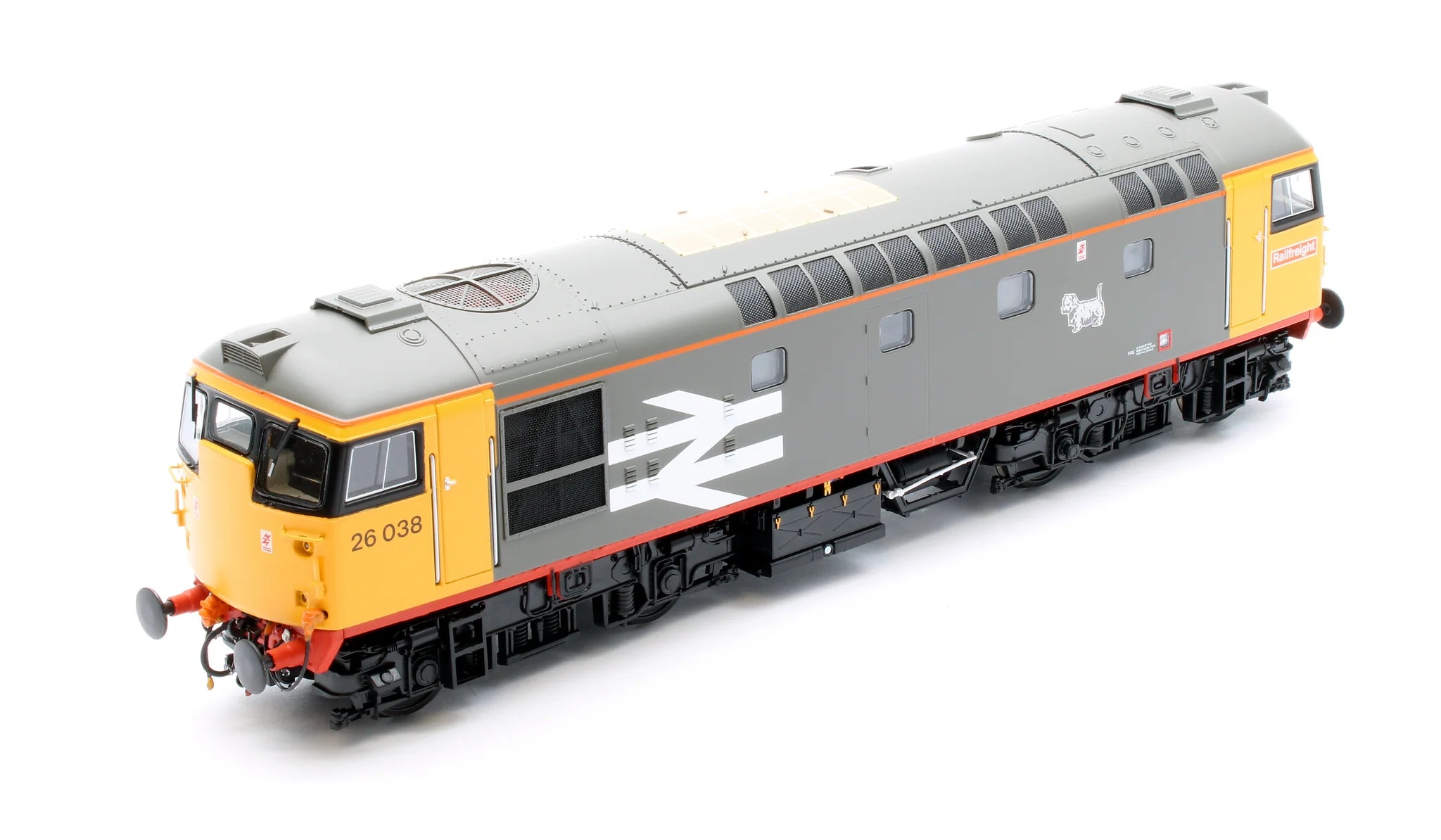 Class 26 - Railfreight Red Stripe - 26038 - OO Scale