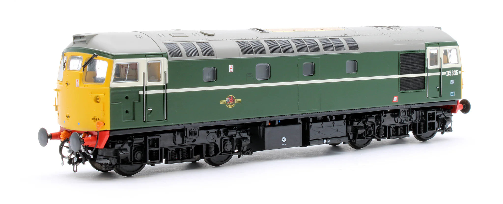 Class 26 - BR Green (Full Yellow Ends) - D5335 - OO Scale