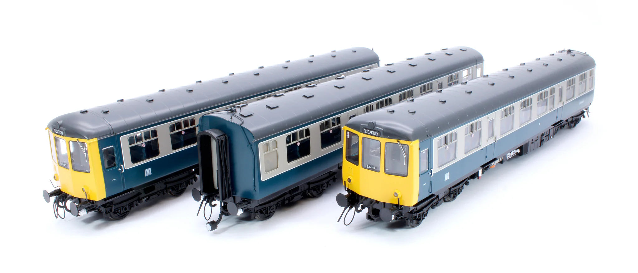 Class 104 - BR Blue/Grey - BX487 - M53434+M59207+M53424 - OO Scale