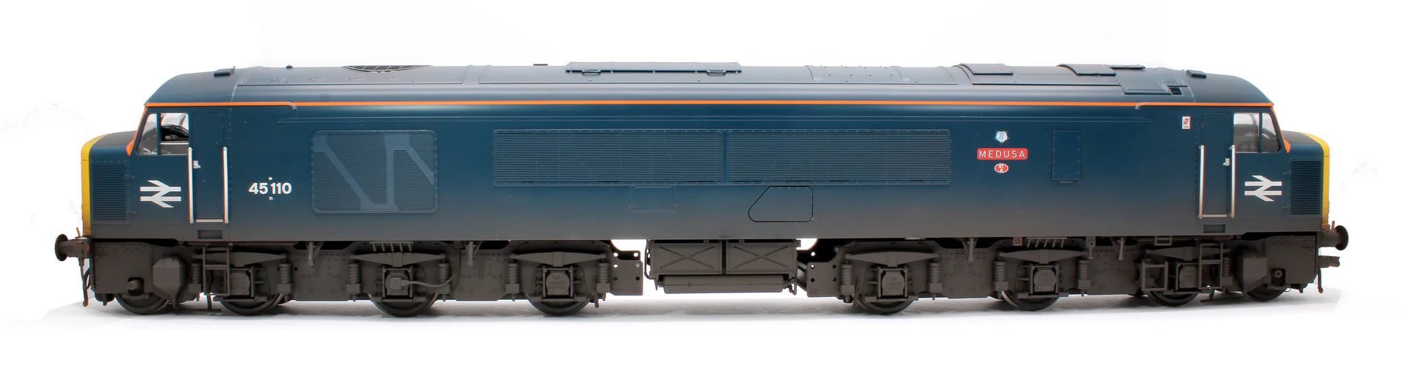 Class 45/1 - BR Blue - 45110 - O Scale - Weathered