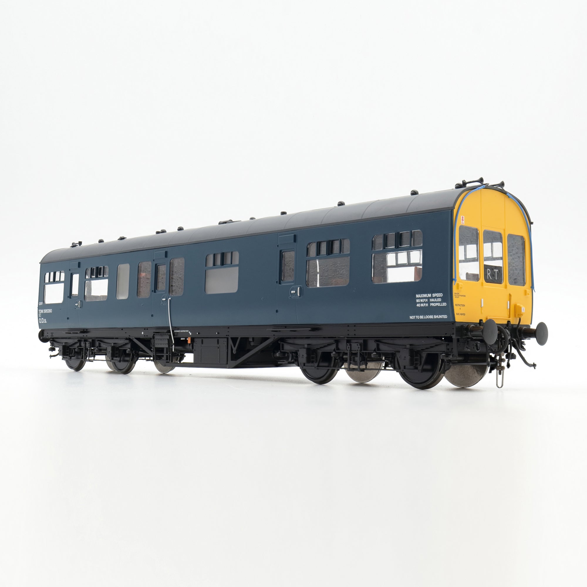 LMS Inspection Saloon - BR Blue - TDM395280 - O Scale