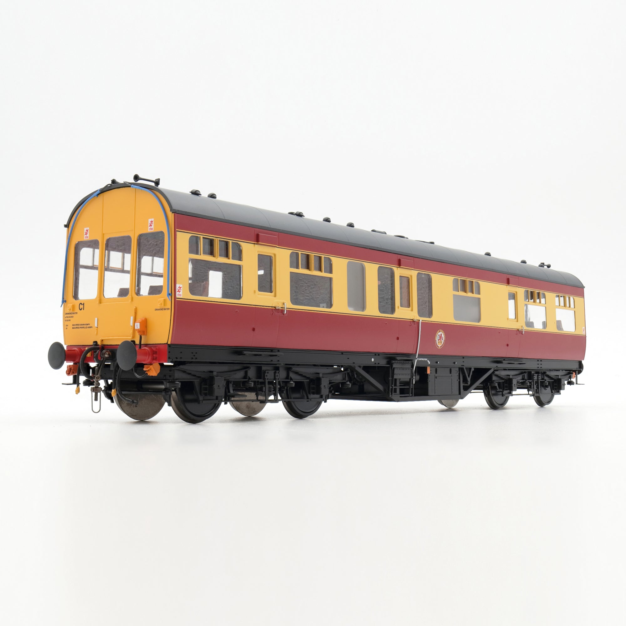 LMS Inspection Saloon - BR Crimson/Cream - Unnumbered - O Scale