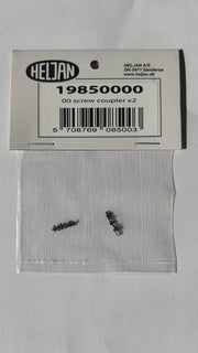 Screw Couplings - Black - Pair - OO Scale