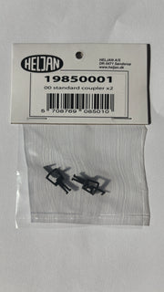 Tension Lock Couplings - Black - Pair - OO Scale