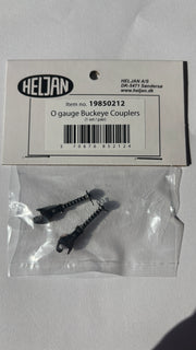Buckeye Couplings - Black - Pair - O Scale