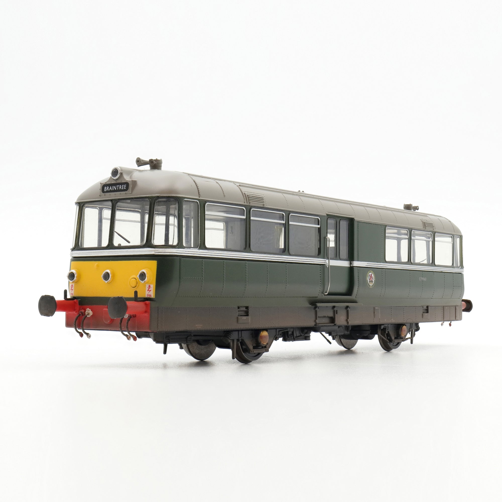 W&M Railbus - BR Green - E79960 - OO Scale - Weathered