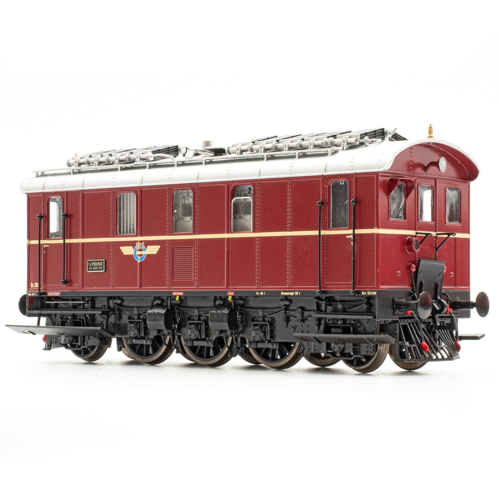 Frichs Firkant - DL 202 - IIIc - HO Scale - DCC Silent (DC)