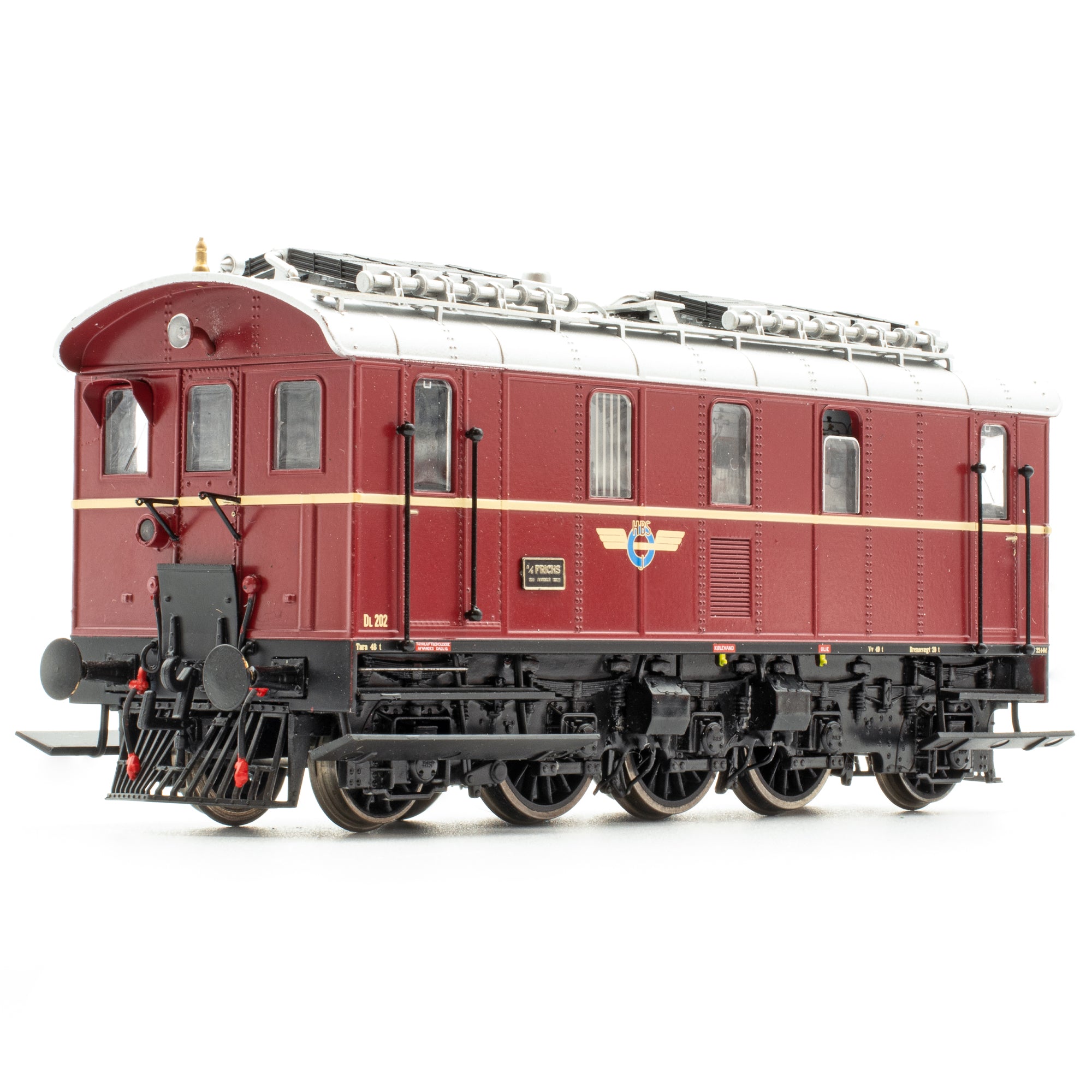 Frichs Firkant - DL 202 - IIIc - HO Scale - DCC Silent (DC)