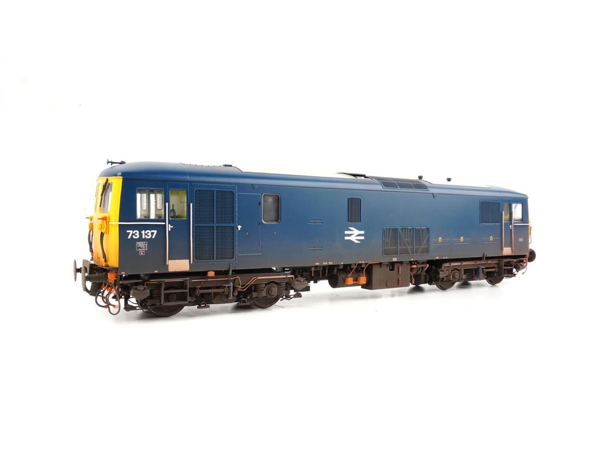 Class 73 - BR Blue - 73137 - O Scale - Weathered