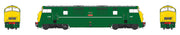 Class 42 - BR Green (Full Yellow Ends) - D808 - OO Scale - DCC Sound Fitted